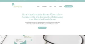 Webseite Vorschaubild Hausarzt Weber